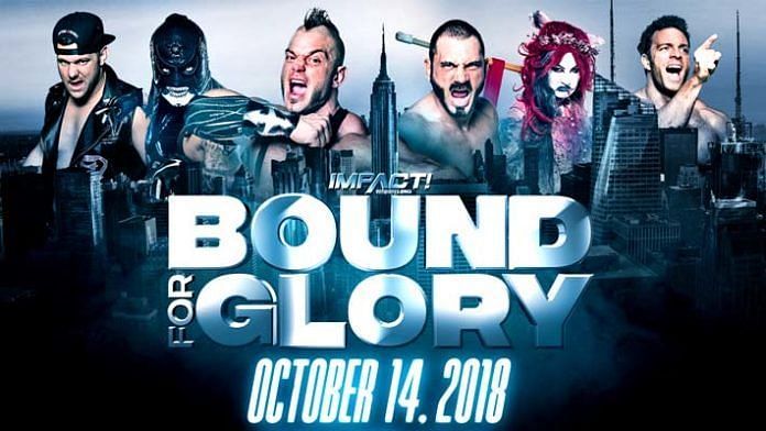 The official poster of Bound for Glory 2018