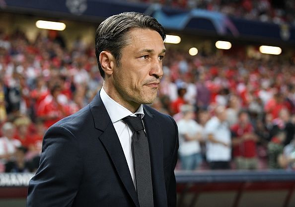 Niko Kovac is under pressure at Bayern Munich