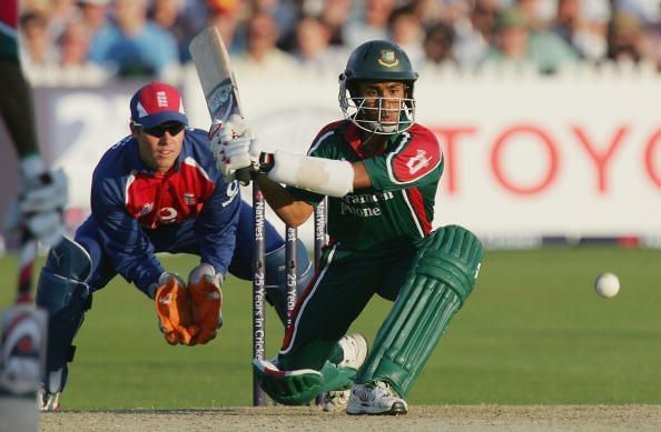 Days after his match-winning ton, Ashraful smashed a quick 94 versus England