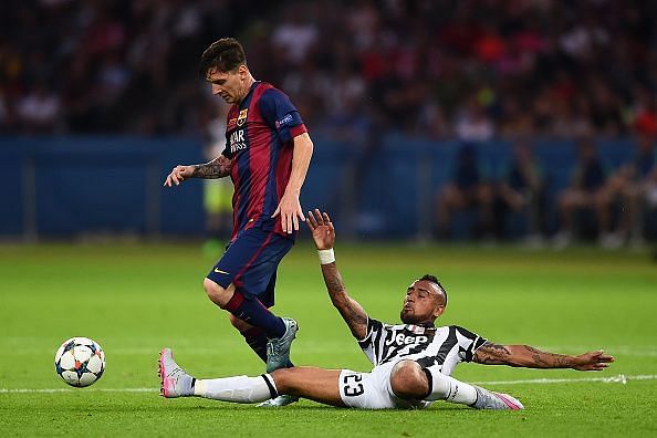 Vidal is a tough tackler