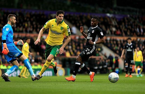 Timm Klose scored two goals for Norwich City