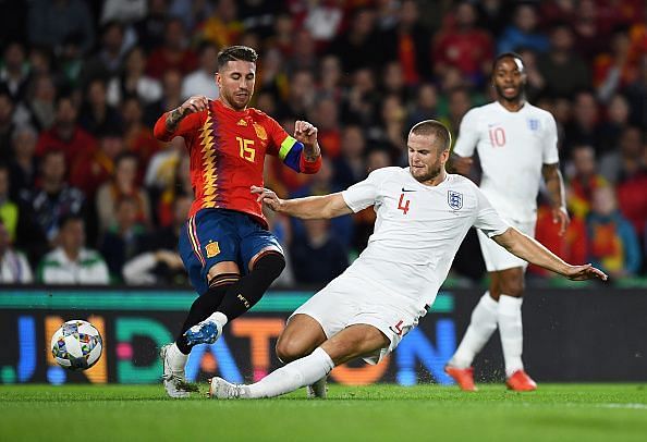 Eric Dier had a great game as part of England&#039;s midfield trio