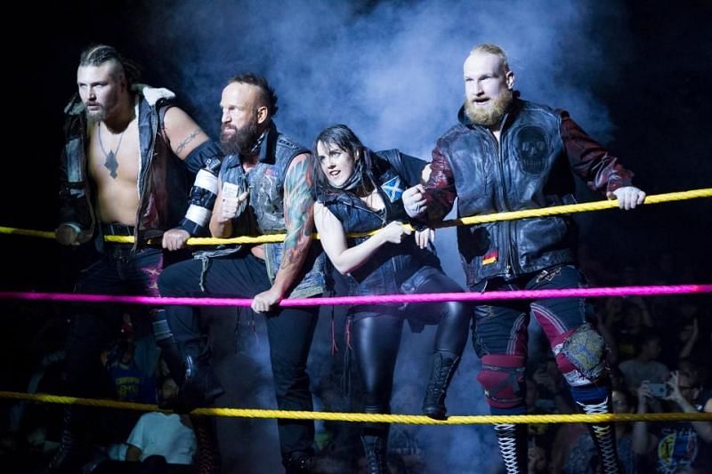 Nikki Cross as a member of Sanity