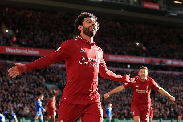 Mohamed Salah scored his fourth goal in three games