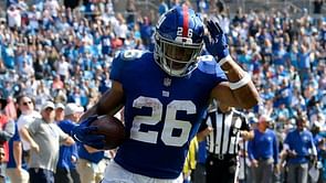 WATCH: Giants WR Beckham Jr. throws TD pass to Barkley