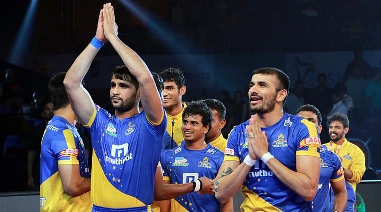 Tamil Thalaivas thank the home crowd for supporting them despite their dismal performance