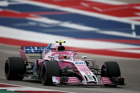 Esteban Ocon was the best of the rest in qualifying