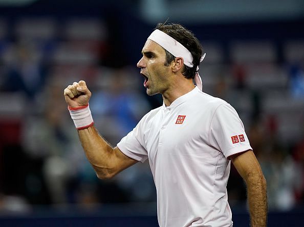 Federer fought a tough win over Medvedev on Wednesday