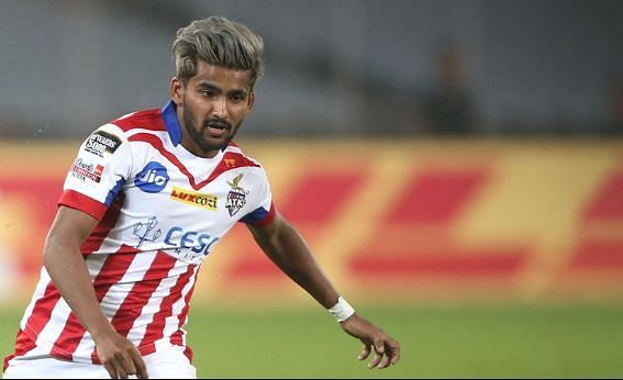 ATK winger Jayesh Rane feels that the lack of intent from the forwards is the main reason the Kolkata based team lost the first two matches (Image Courtesy: ISL)