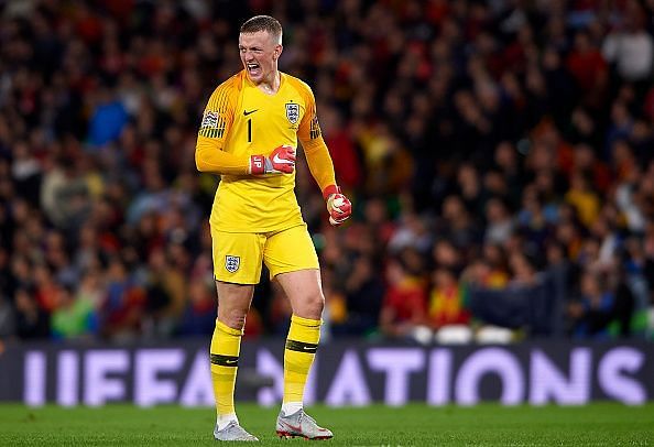 Jordan Pickford helped create England&#039;s first two goals