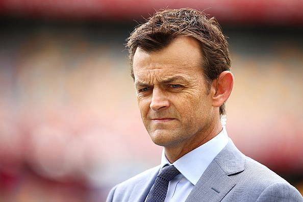 Gilchrist has rolled his arm over during an IPL match for Kings XI Punjab