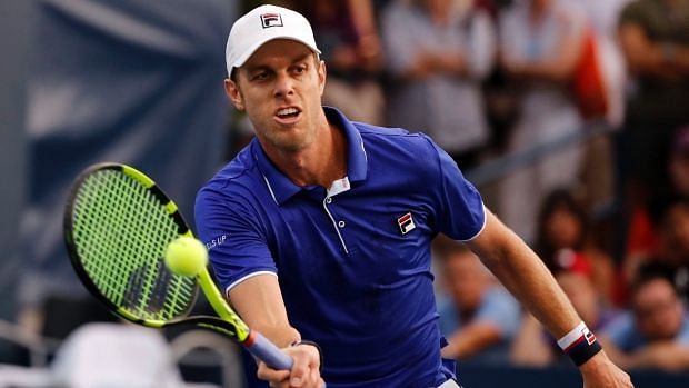 Sam Querrey in Action (Source: The Canadian Press)