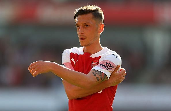 Ozil continues to be frequently criticised by fans