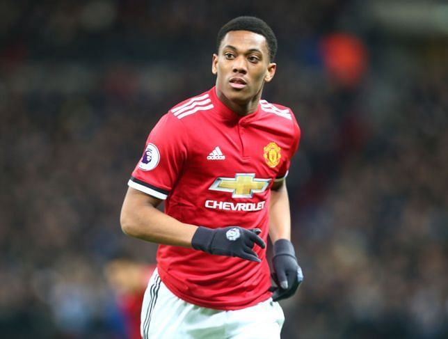 Martial is yet to find a regular place in the starting line up.