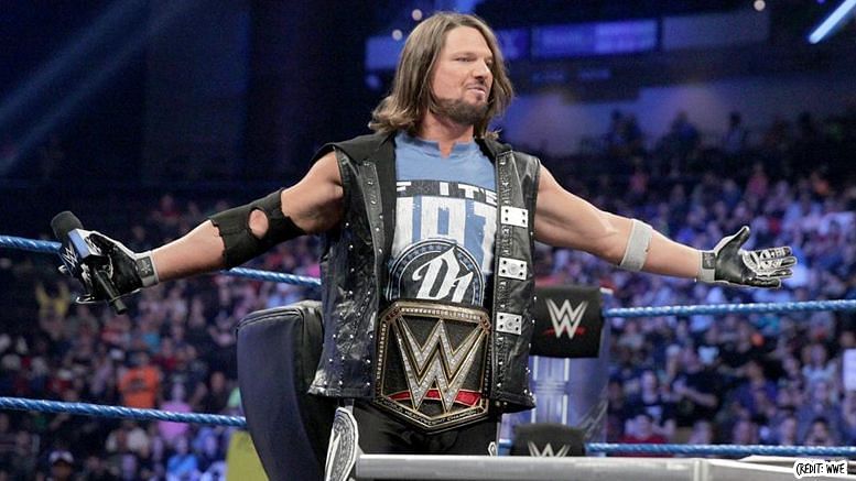 AJ Styles is the WWE Champion