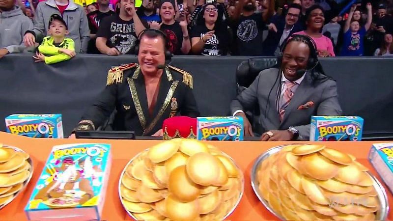 Jerry Lawler and Booker T at SmackDown 1000