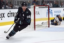 Logan Couture has hat trick to lead Sharks past Sabres 5-1