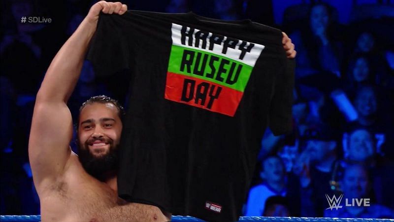 It&#039;s Rusev Day on SmackDown 1000