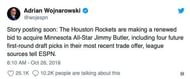 Report from Woj