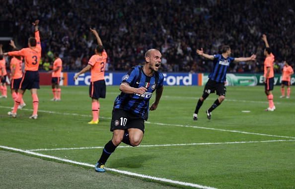 Sneijder was immense for Inter Milan in 2009-10