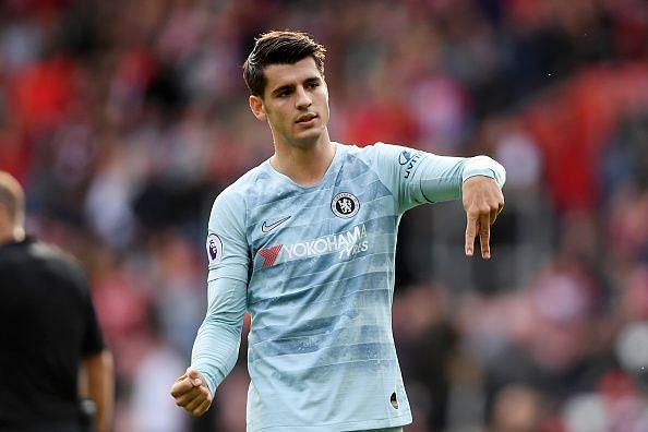 Morata has struggled badly since he joined Chelsea
