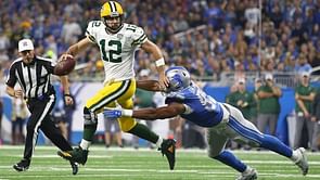 Rodgers wants to stay away from large knee brace