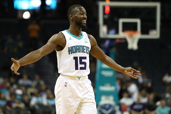 Kemba Walker of the Charlotte Hornets