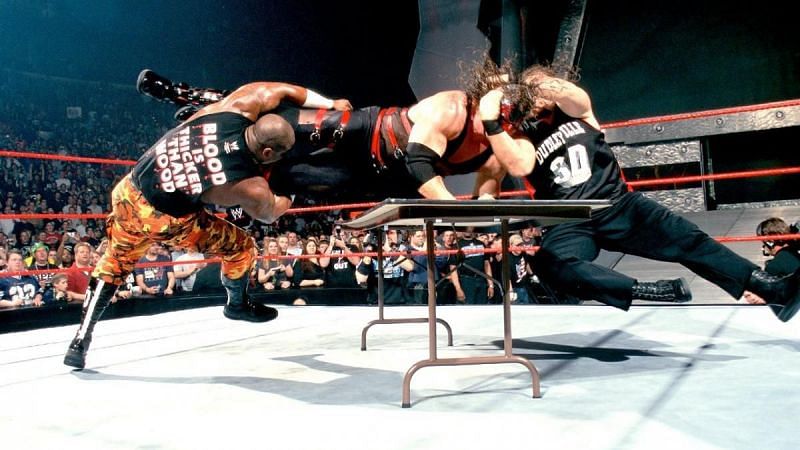 The Dudley Boyz cannot be forgotten for the domination they brought with them!