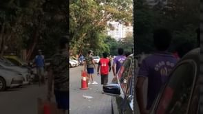 VIDEO: Rohit Sharma spotted playing cricket on the streets of Mumbai