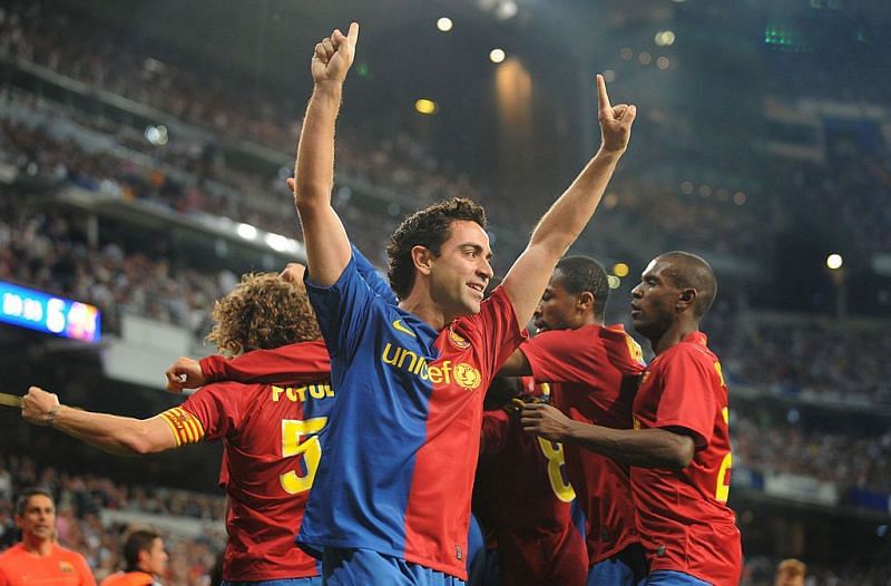 Xavi pulled all the strings in the 6-2 win