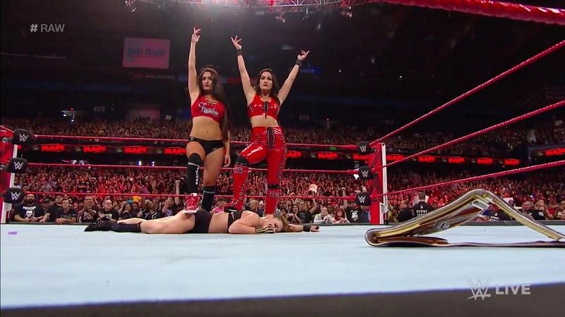 The Bellas turning on Rousey sets up the Evolution main event