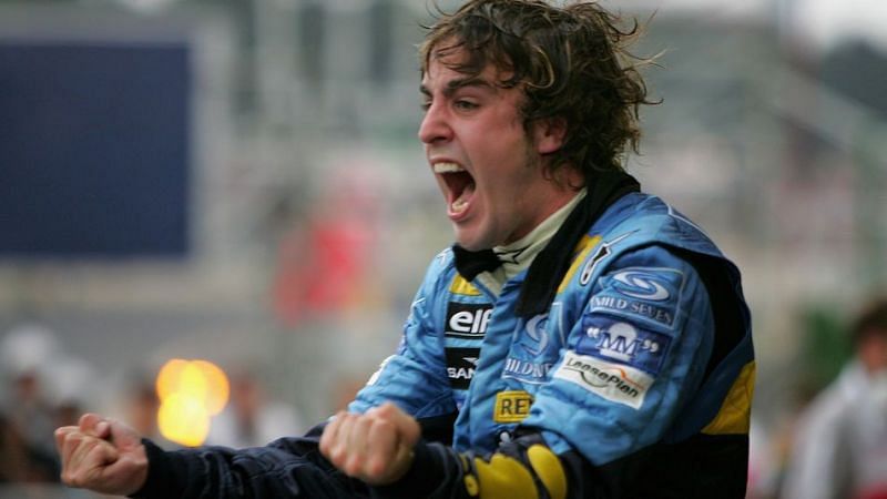Back when it was the good times for Alonso
