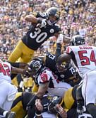 Conner blossoming for Steelers as Falcons falter