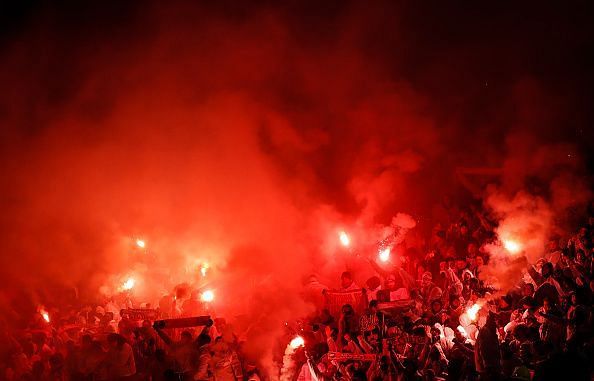Fans of Red Star Belgrade