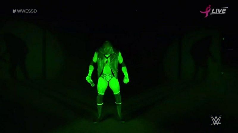 Triple H&#039;s entrance had an added effect at Super Show-Down