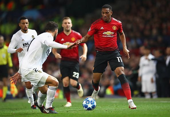 Manchester United drew their match against Valencia