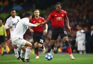 Manchester United drew their match against Valencia