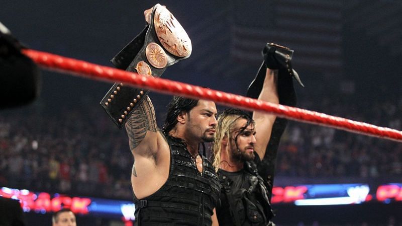 Reigns and Rollins dominated the tag team division