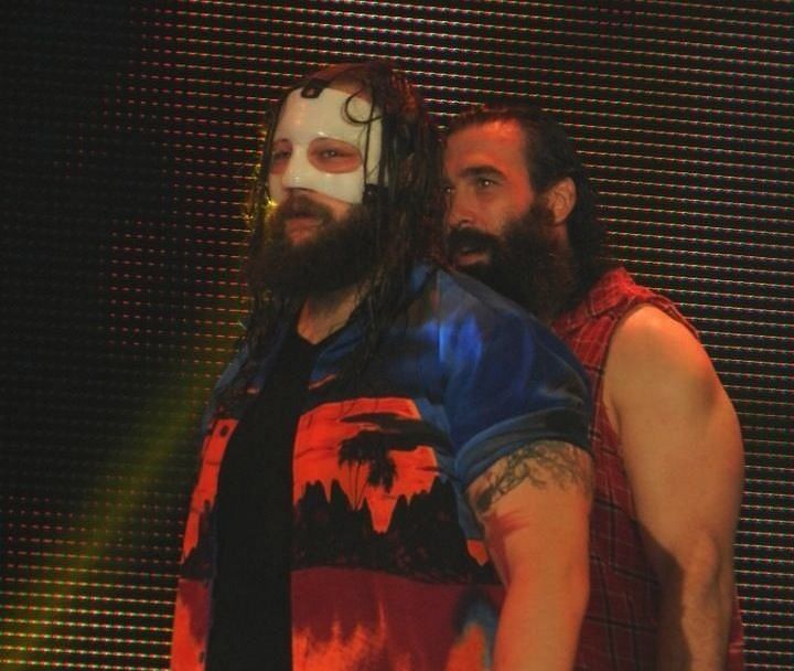 Wyatt with a white mask