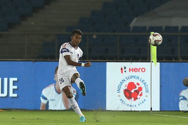 Rana Gharami scored an outrageous goal [Credits: ISL]