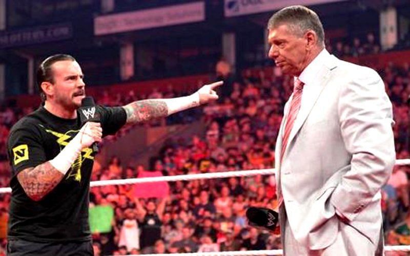 Punk and McMahon in 2011