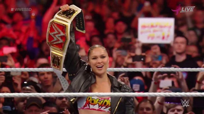 Did you notice the tension between Rousey and Bella at the event?