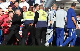 Jose Mourinho could be charged by FA for touchline incident against Chelsea