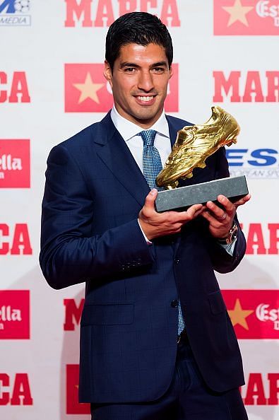 Luis Suarez Awarded Golden Boot