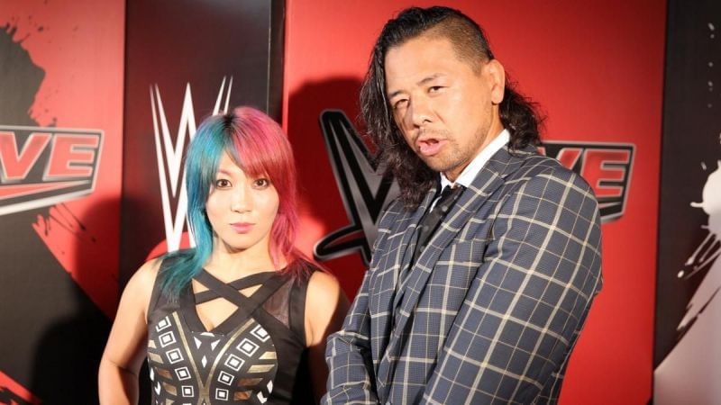 Shinsuke Nakamura and Asuka