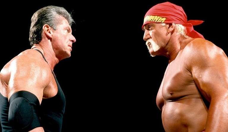 Vince McMahon and Hulk Hogan feuded in storyline as well as real life