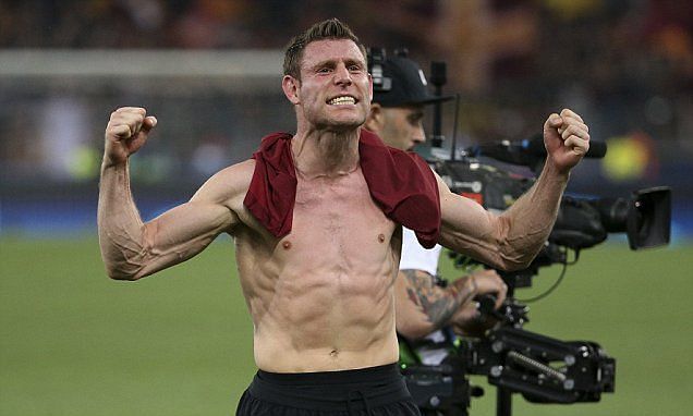 Milner is still ripped and strong for Premier League at the age of 32