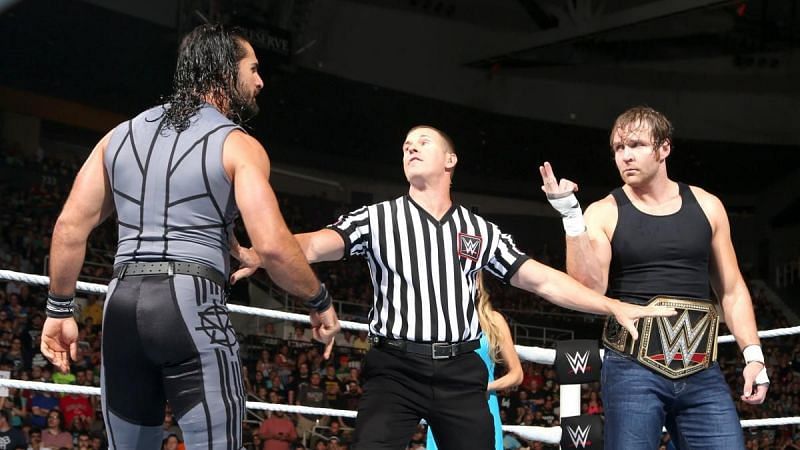 Rollins vs Ambrose