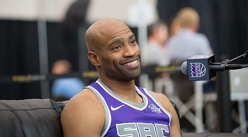 Vince Carter during his single season with the Sacramento Kings