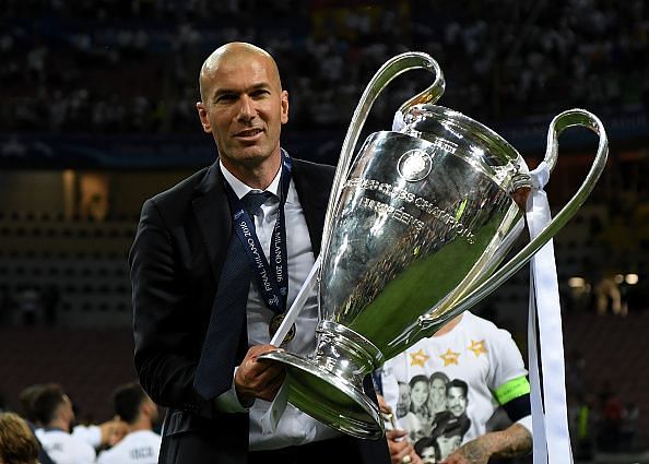 Despite winning multiple Champions League titles, Zinedine Zidane found the stress at Real hard to take